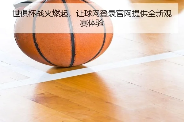 世俱杯战火燃起，让球网登录官网提供全新观赛体验